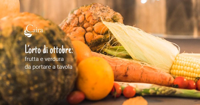 Orto di ottobre: frutta e verdura di stagione